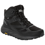 Calzado de senderismo para hombre Jack Wolfskin Terraventure Texapore Mid M negro/gris black