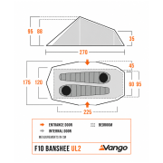 Tienda de campaña Force Ten Banshee UL2