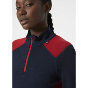 Camiseta funcional de mujer Helly Hansen W Lifa Merino Midweight 1/2 Zip