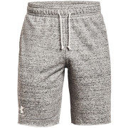 Pantalones cortos de hombre Under Armour Rival Terry Short blanco OnyxWhite//OnyxWhite