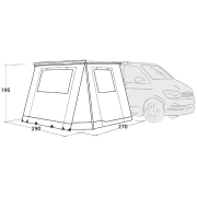 Toldo Outwell VA Backroads Awning Room