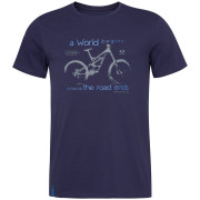Camiseta de hombre Loap Alpeg azul oscuro DarkBlue