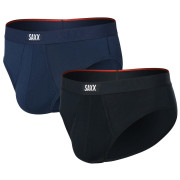 Calzoncillos de hombre Saxx Vibe Xtra Soft Comfort Brief Fly 2Pk negro/azul black/navy