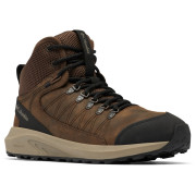 Calzado de hombre Columbia Trailstorm Crest Mid Waterproof marrón Cordovan, Black