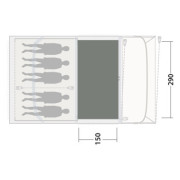 Alfombra para tienda Outwell Cozy Carpet Flagstaff / Nashville / Monterey 5 Air