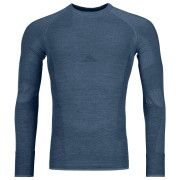 Camiseta de hombre Ortovox 230 Competition Long Sleeve M azul petrol blue