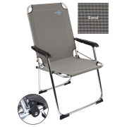 Silla Bo-Camp Copa Rio Comfort XXL gris Sand