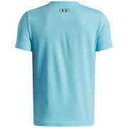 Camiseta funcional para niños Under Armour UA B Mesh Lockertag SS Fresco Blue
