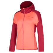 Sudadera de mujer La Sportiva Upendo Hoody W rojo Flamingo/Velvet