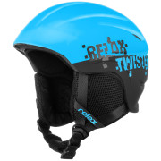 Casco de esquí para niños Relax Twister negro/azul