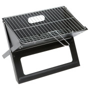 Barbacoa de carbón vegetal Bo-Camp Barbecue Notebook/Fire basket negro Black