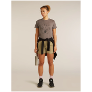 Camiseta de mujer Icebreaker Merino 150 Tech Lite SS Crop Tee Seed Story