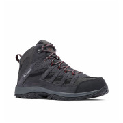 Zapatos trekking hombre Columbia Crestwood™ Mid Waterproof gris/azul Dark Grey, Deep Rust