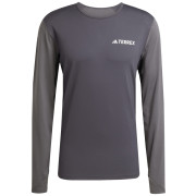 Camiseta funcional de hombre Adidas Multi Synt Ls gris