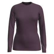 Camiseta de mujer Icebreaker W's 260 Tech LS Crewe gris oscuro Nightshade