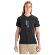 Camiseta de hombre Icebreaker Men Central Classic SS Tee Otter Paddle