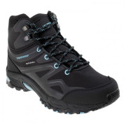 Calzado de senderismo para mujer Hi-Tec Hendon Mid Wp Wo'S negro/azul Black/Sky Blue