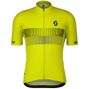 Maillot de ciclismo de hombre Scott RC Team 10 SS amarillo/negro sulphur yellow/black