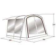 Extensión de carpa Outwell Universal Awning Size 1