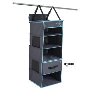 Organizador Bo-Camp 5 compartments 34 x 34 x 85 cm