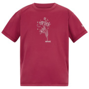 Camiseta para niños Regatta Aria Deep Pink rosa Deep Pink