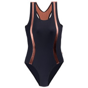 Bañador de mujer Aquawave Asma Wmns negro/rosa Black/Glitter Mocha