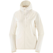 Sudadera de mujer Salomon Essential Lightwarm HD W blanco Whisper White
