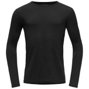 Camiseta funcional de hombre Devold Breeze Plus Merino 200 Shirt Man negro BLACK