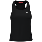 Camiseta sin mangas para mujer Salewa Pedroc Dry W Hyb Tankt negro black out