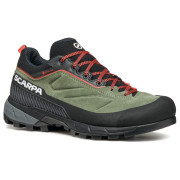 Calzado de senderismo para mujer Scarpa Rapid Xt Gtx Wmn verde/rojo Birch-Coral