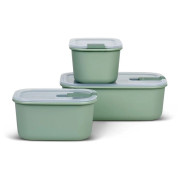 Caja de alimentos Mepal EasyClip 2x450 + 1000 ml verde Nordic Sage