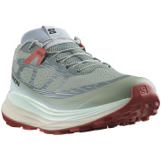 Zapatillas de carrera para hombre Salomon Ultra Glide 2 verde claro Lily Pad / Bleached Aqua / Hot Sauce