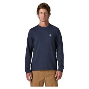 Camiseta de hombre Patagonia M's L/S MW Hut Tripper Skyline T-Shirt