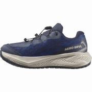Calzado para niños Salomon Aero Grvl Wp J Maritime Blue-Silver Cloud-Bluing