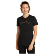 Camiseta de mujer Icebreaker W Mer 150 Tech Lite SS Tee Airbourne Squ