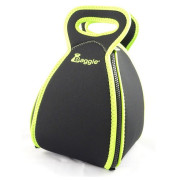 Bolsa térmica Baggie Baggie Set s popruhem negro/verde Blackgreen