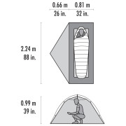 Tienda ultraligera MSR Hubba Hubba LT 1P