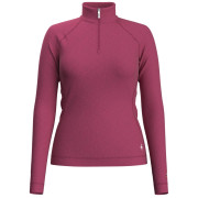 Camiseta funcional de mujer Smartwool W Classic Thermal Merino BL 1/4 ZB 2022 rosa festive fuchsia heather
