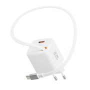 Adaptador Swissten SlideCharge Gan 30W, 1X USB-A 18W