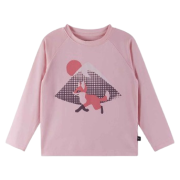 Camiseta para niños Reima Kouluun rosa Pale Rose