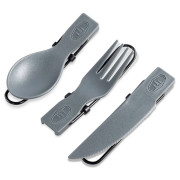 Juego de cubiertos GSI Outdoors Tekk Trio Folding Cutlery Set