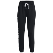 Pantalones de chándal para mujer Under Armour Rival Terry Graphic Jogr negro black