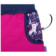 Pantalones softshell para niños Unuo bez zateplení vzor