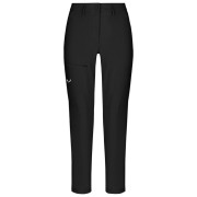 Pantalones de mujer Salewa Puez Dolomitic Dst W Reg Pnt negro black out