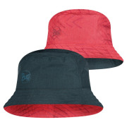 Sombrero Buff Travel Bucket Hat rojo/negro Redblack