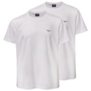 Camiseta para niños Hi-Tec Jodin Jr 2 Pack blanco WHITE/WHITE