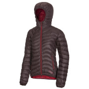 Chaqueta de mujer Ocún Tsunami Women marrón Choc/RRed