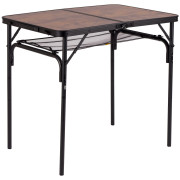 Mesa Bo-Camp Decatur 90x60 cm marrón Black/Wood look