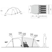 Tienda de campaña de senderismo Easy Camp Hemsedal 4
