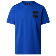 Camiseta de hombre The North Face M S/S Fine Tee azul Tnf Blue/Tnf Black